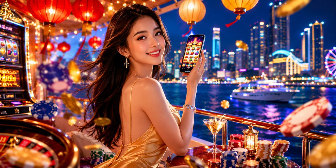 Khung cảnh chợ đêm Nha Trang và không khí giải trí slot game sôi động